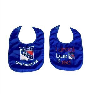 Two New York Ranger NHL Hockey Bibs